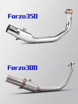 Выхлопная труба для мотоцикла Forza300 Forza350 выхлопная труба из нержавеющей стали мотоциклетный глушитель аксессуары для кафе racer