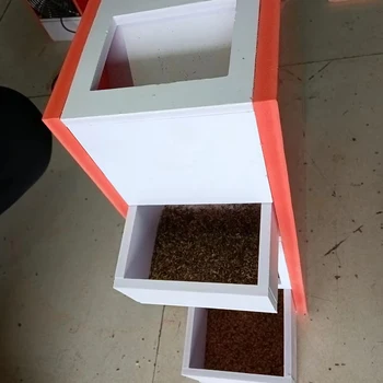 Перезаряжаемая машина для выдувания скорлупы из корма для птиц