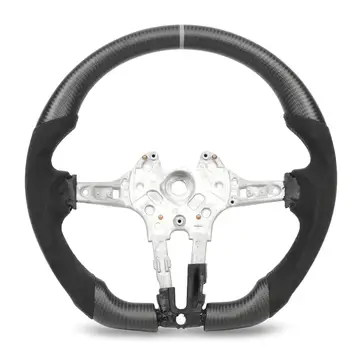 Изготовленное на заказ матовое рулевое колесо из углеродного волокна для BMW F20 F22 F30 F32 F87 F80 F82 M140i M2 M3 M4