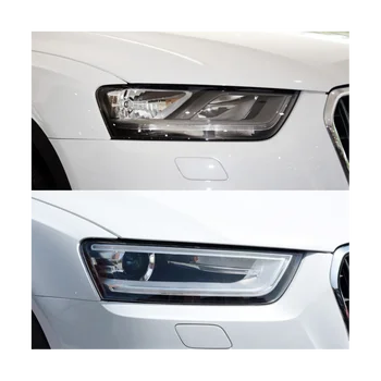 Абажур для правой фары автомобиля, прозрачная крышка объектива, крышка фары для Audi Q3 2010-2015
