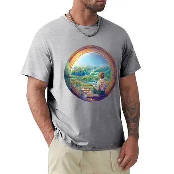 брендовая футболка Tolkien Tea Time забавная футболка пользовательские футболки создайте свою собственную графическую мужскую футболку Повседневные футболки