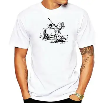 Thelwell Show Jumping Lazy Horse Мужская футболка, Мужские футболки, Мода 2017, Одежда, Новинка 2017, Модная футболка, Мужская