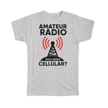 Подарочная футболка: Кружка для радиолюбителей, которым нужна сотовая ветчина для хобби