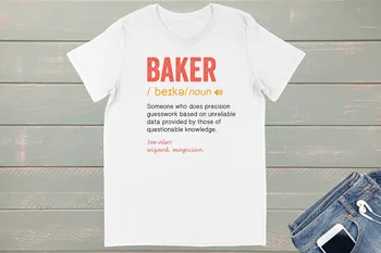 Выпекайте стильно С футболкой Baker Tee С изображением футболки Baker