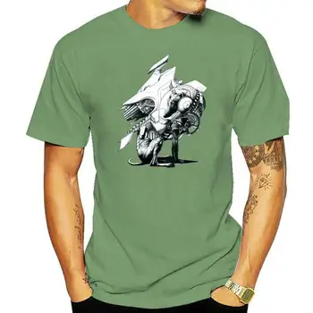 Креативный дизайн, мужская футболка, футболки для фитнеса с реактивным ранцем для собак, новейшая одежда в стиле панк, мужские черные хлопковые футболки оптом