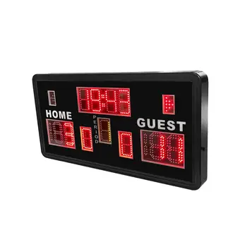 Электронное баскетбольное табло Электронное табло для игры в помещении на открытом воздухе Футбол Спортивная игра Бадминтон Баскетбол